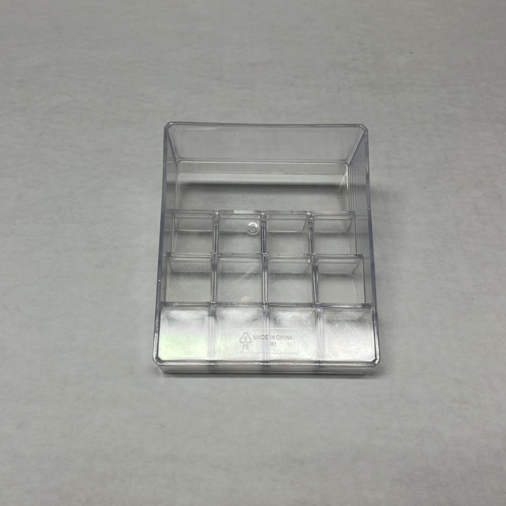 12 grid tiered Clear acrylic lipstick vanity makeup organizer - Picture 8 of 10